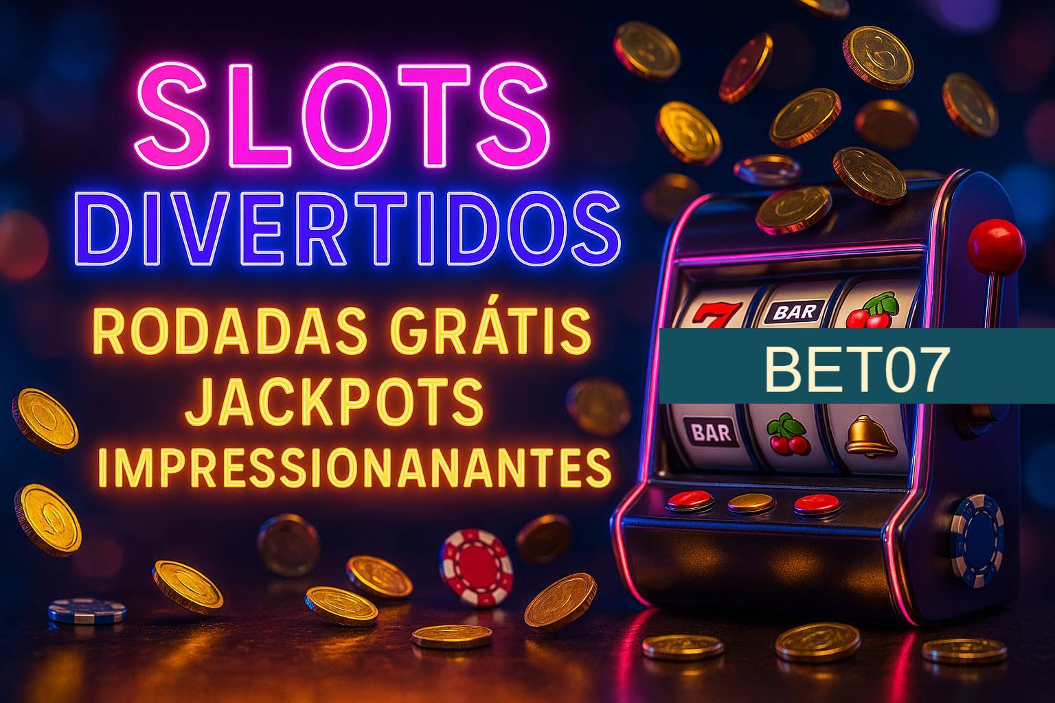 Diversos jogos de caça-níqueis